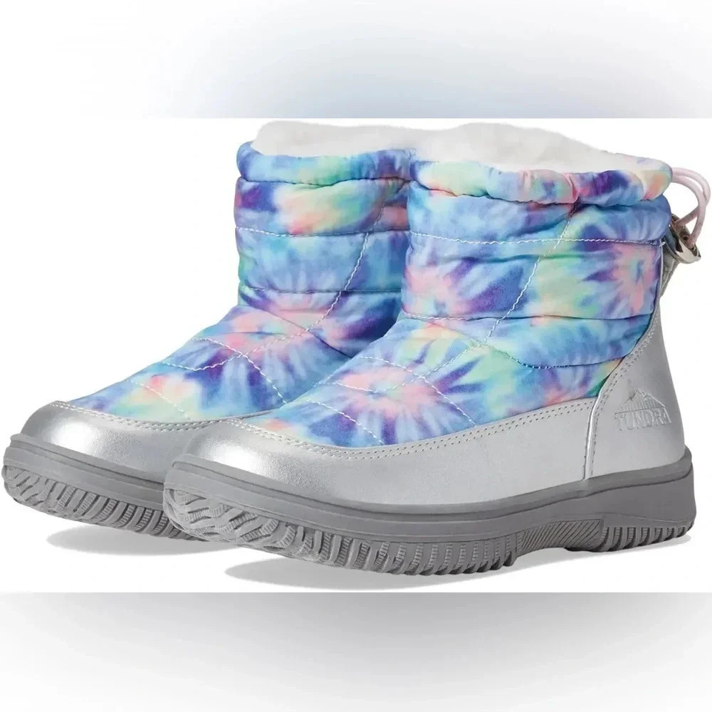 NIB Tundra Bethel Rainbow Little Kid Snow Boots size 2